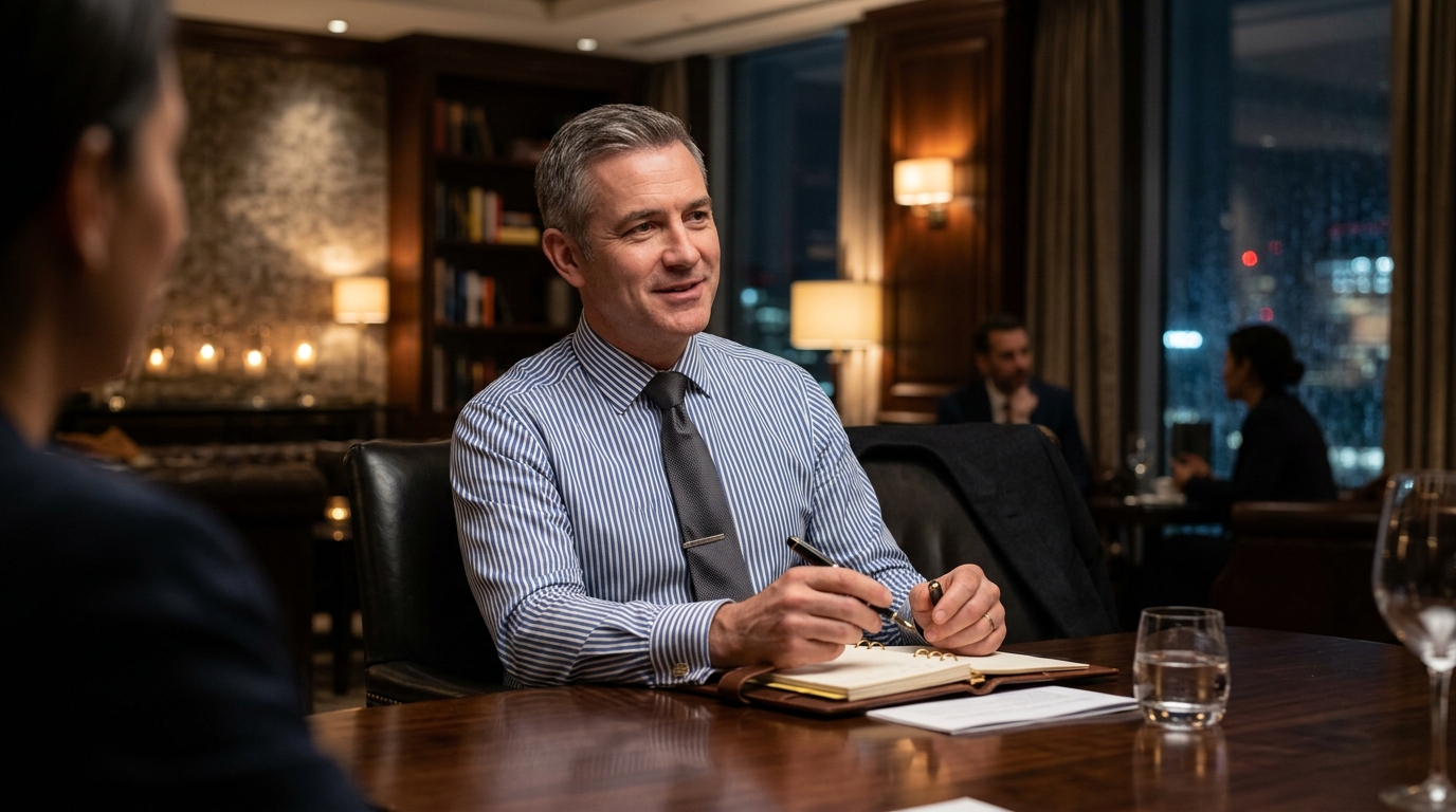 Executive in Boardroom Lounge
